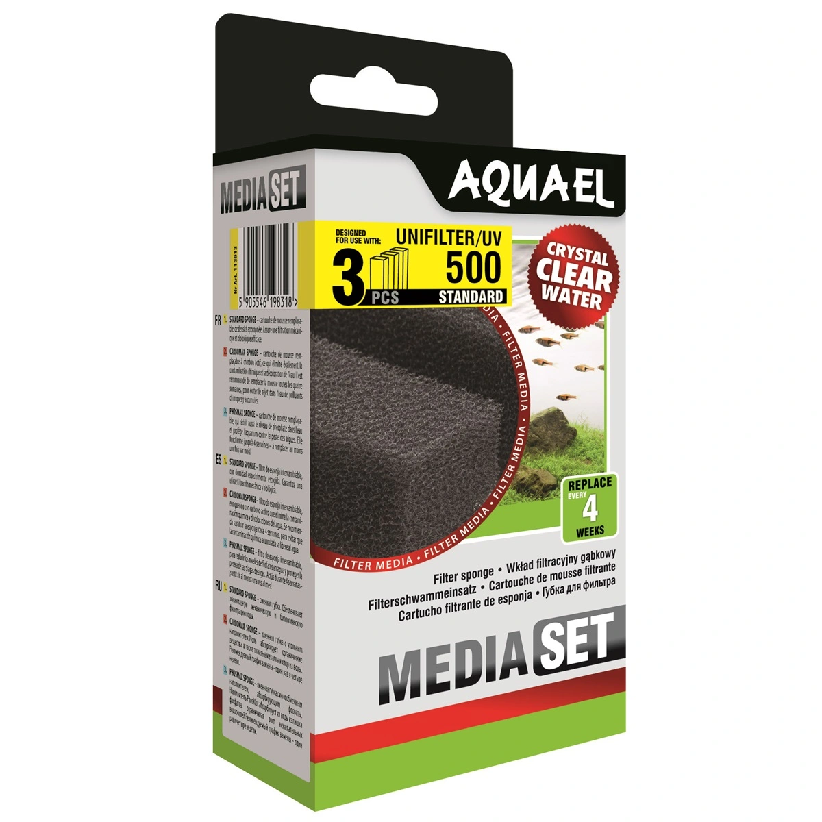 AquaEl Unifilter filterpatron (svamp) til Unifilter 500